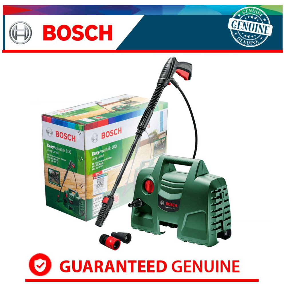 Bosch Easy AQUATAK 100 High Pressure Washer (Long Lance) - Goldpeak Tools PH Bosch Bosch Easy AQUATAK 100 High Pressure Washer (Long Lance) - Goldpeak Tools PH Bosch